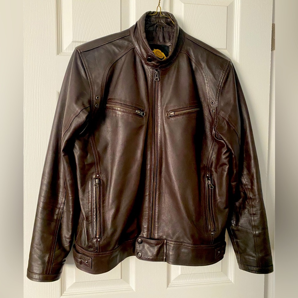 Men’s leather jacket